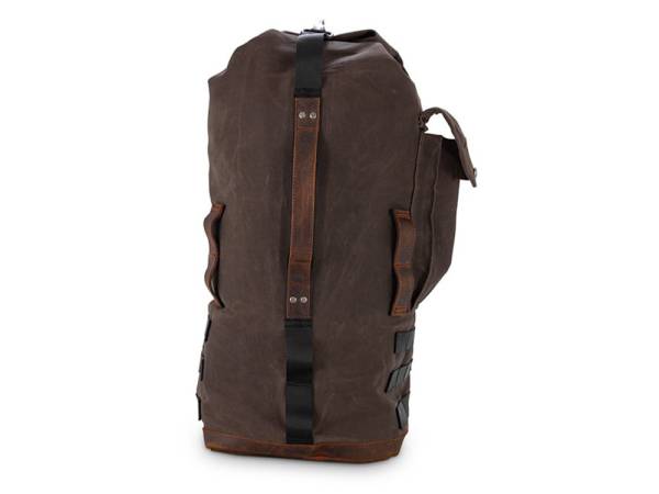 Sissy Bar Backpack - Dark Oak Wet Waxed. - Image 3