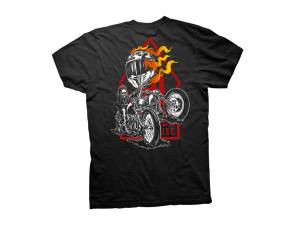 Crooked Clubhouse Black Easy Ride Short Sleeve Tee. X-Large.