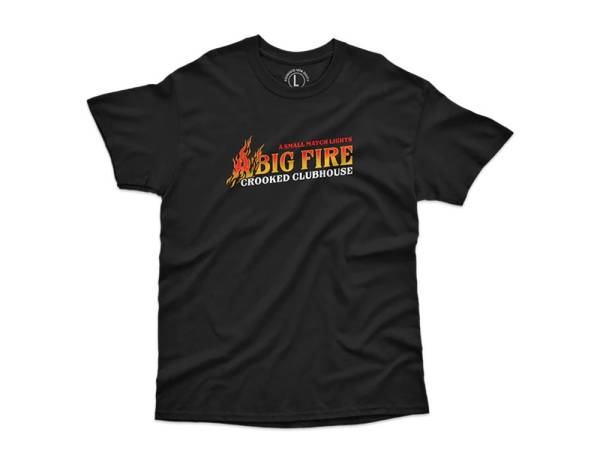Crooked Clubhouse Match Short Sleeve Tee. Medium. - Image 2