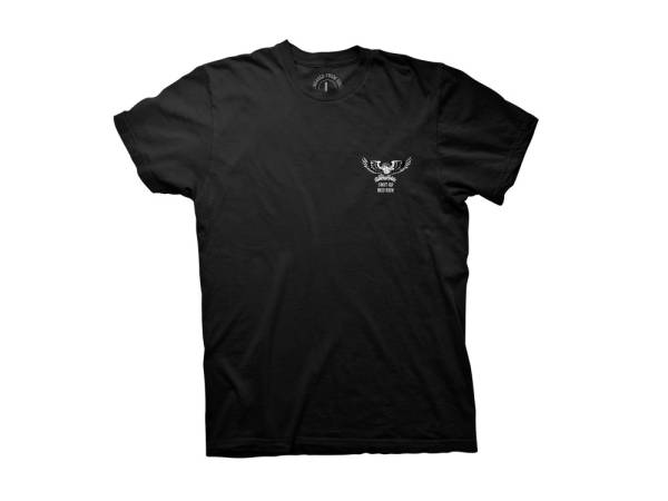 Crooked Clubhouse Shut Up And Ride 3 Short Sleeve Tee. Medium. - Image 2
