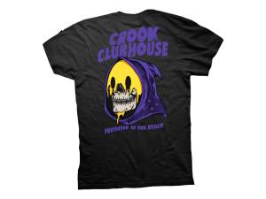 Crooked Clubhouse Skeletor Short Sleeve Tee. Medium.