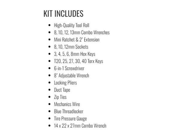 RoadTech TR2 Tool Kit for Triumph Motorcycles - Image 2