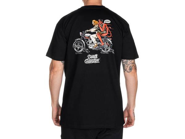 Death Collective Faster T-Shirt - Black. Large