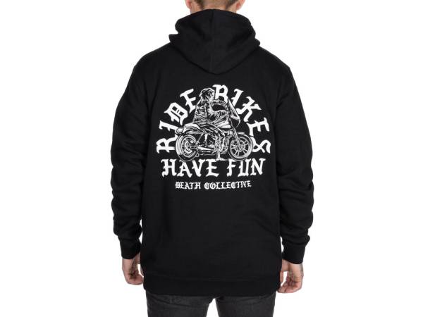Death Collective Have Fun Hoodie - Black. Medium