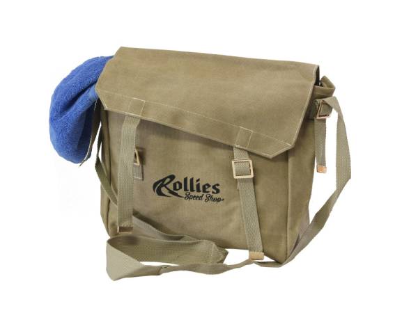 Rollies Canvas Haversack - Khaki - Image 2