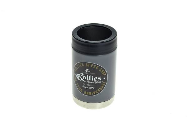 Rollies 45th Anniversary Round Logo Stainless Steel Insulated Beer Cooler - Grey