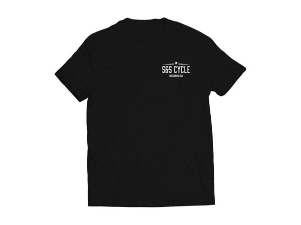 S&S Cycle Black Western T-Shirt - Medium - Image 2