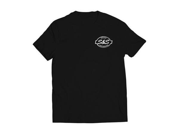 S&S Cycle Black Sidewinder T-Shirt - Medium - Image 2