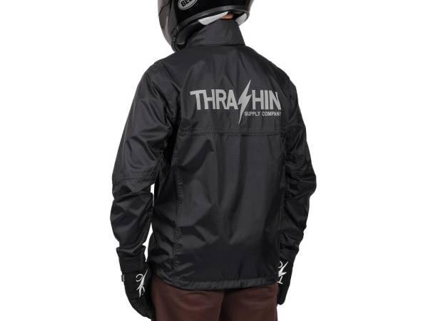 X-Large Mission Rain Jacket V2 - All Black - Image 2