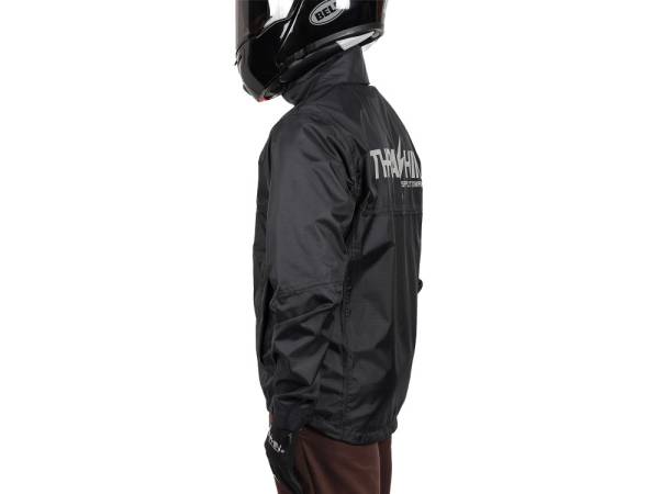 X-Large Mission Rain Jacket V2 - All Black - Image 3