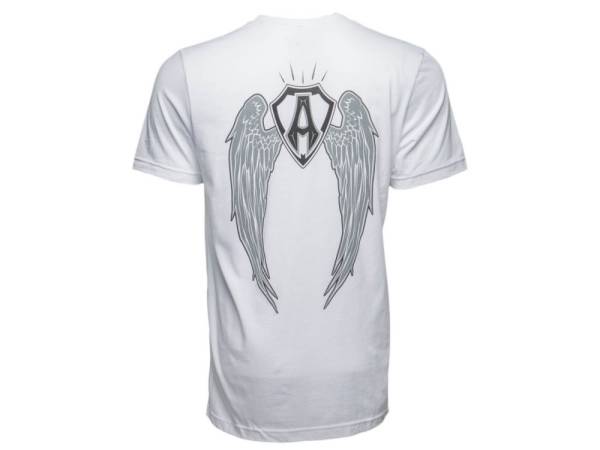 Arlen Ness Angel Wings White T-Shirt. 2X-Large - Image 2