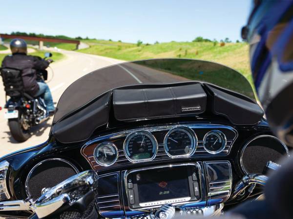 Batwing Fairing Pouch Bag. Fits 2014-2023 Touring Batwing fairings - Image 4