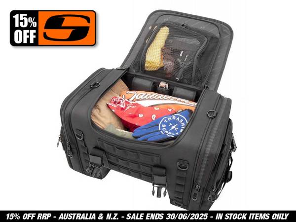 TS3200DE Tactical Deluxe Cruiser Tail Bag - Image 4