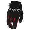 Black & Red Stealth Gloves - Size X-Large.