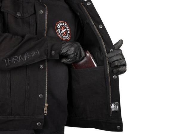 Highway V2 Denim Riding Jacket - Medium - Image 4