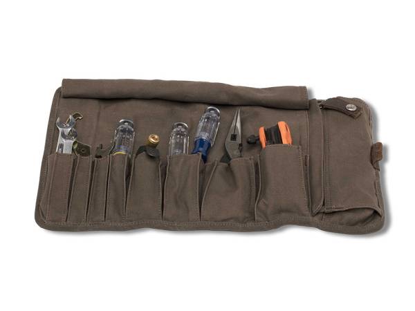 Tool Roll - Dark Oak. - Image 4