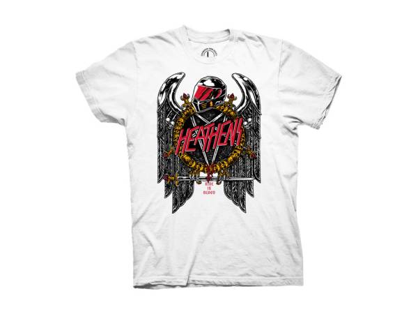 Crooked Clubhouse Ride In Blood Short Sleeve Tee. X-Large.