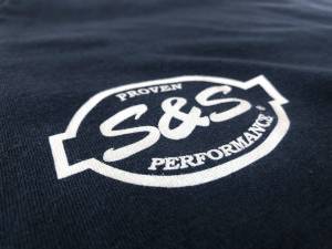 S&S Cycle Performance Parts Navy T-Shirt - X-Large.