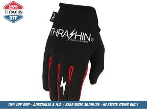 Black & Red Stealth Gloves - Size X-Large.