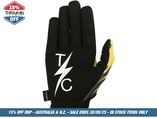 Hot Rode Flame Stealth Gloves - Size 2X-Large. - Image 2