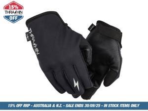 Black Stealth Windbreaker Gloves - Size 2X-Large
