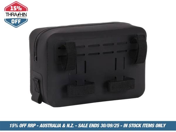 Waterproof Handlebar Bag - Black - Image 2