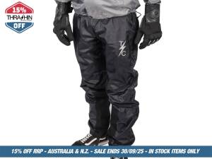 2X-Large/3X-Large, Mission Waterproof Rain Pants - Black