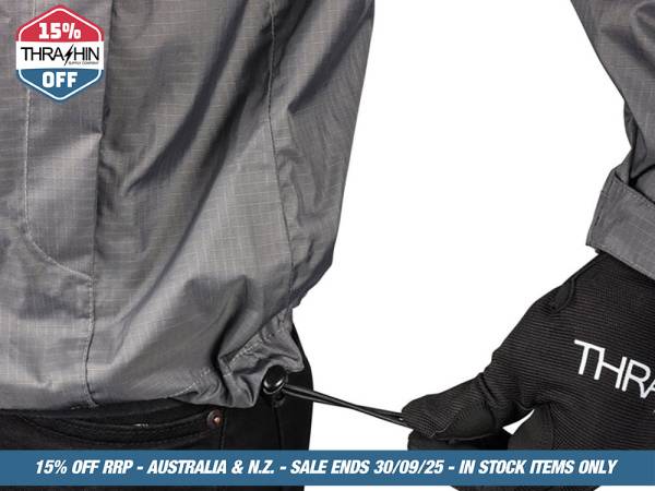2X-Large Mission Rain Jacket V2 - Black & Grey - Image 4