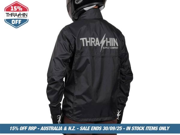 2X-Large Mission Rain Jacket V2 - All Black - Image 2