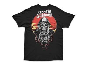 Crooked Clubhouse Sabb Short Sleeve Tee. Medium.