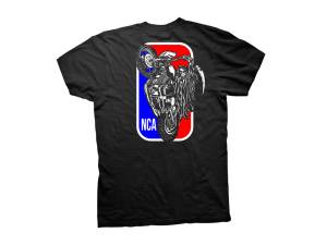 Crooked Clubhouse Black NCA Short Sleeve Tee. X-Large.