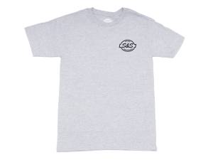 S&S Cycle Stroker Power Grey T-Shirt - Large.