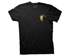 Crooked Clubhouse Black Have A Nice Ride 2 Short Sleeve Tee. Large.