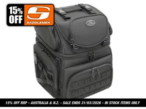 BR3400 Tactical Back Seat/ Sissy Bar Bag