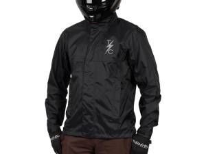 Large Mission Rain Jacket V2 - All Black