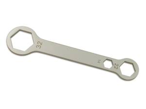 Combo Axle Wrench 14mm x 22mm x 32mm