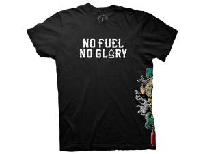 Crooked Clubhouse Black Gassed Short Sleeve Tee. X-Large.