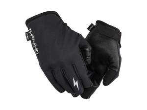 Black Stealth Windbreaker Gloves - Size Small