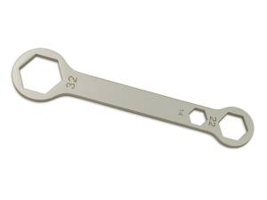 Combo Axle Wrench 14mm x 22mm x 32mm - Cruz Tools