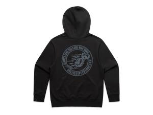Rollies Speed Shop Long Way Home Black Hoodie