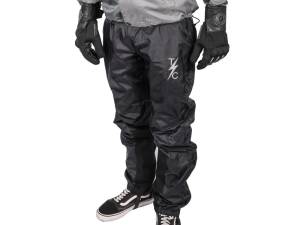 Small/Medium, Mission Waterproof Rain Pants - Black - Thrashin Supply